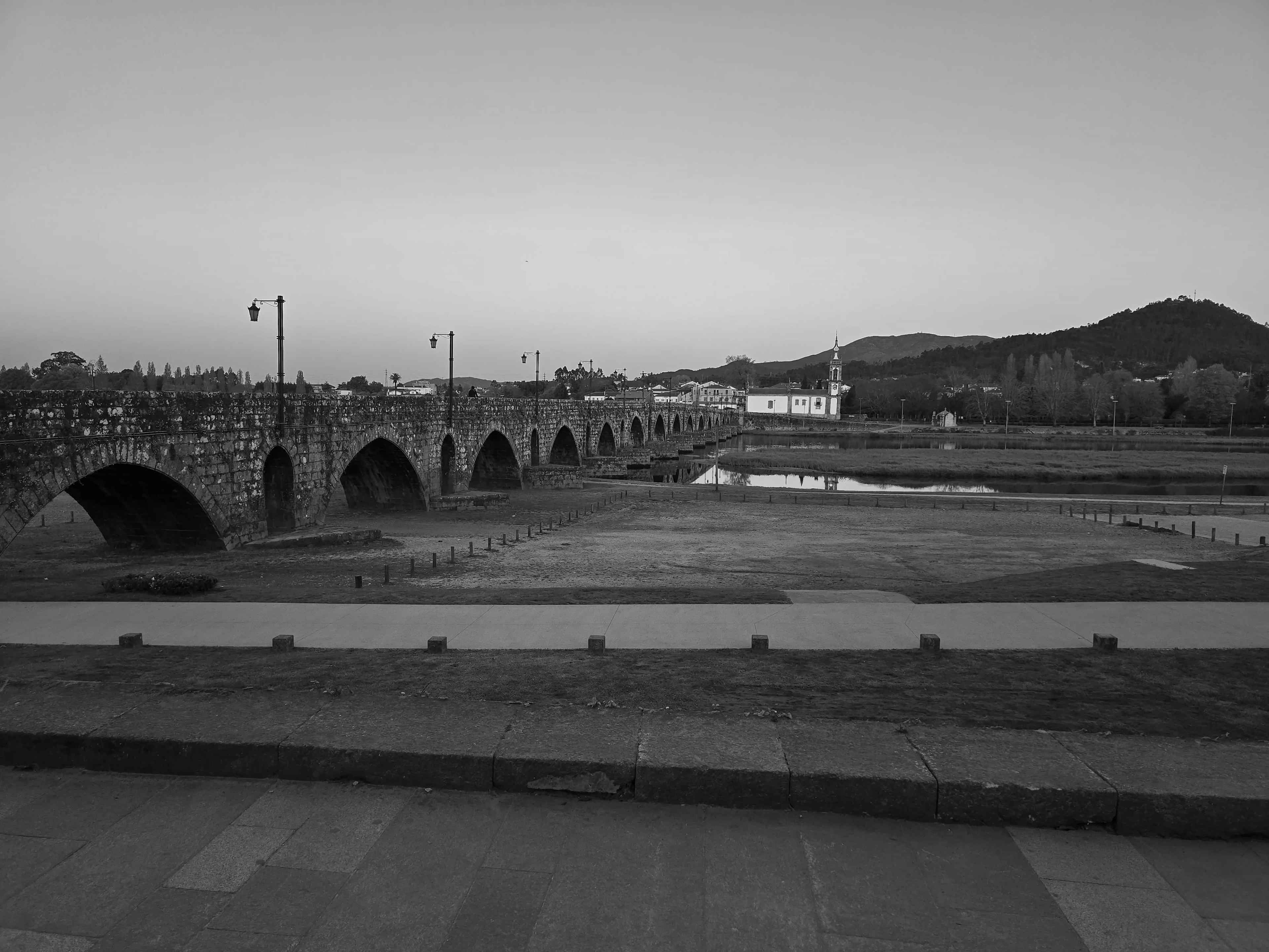 Ancient Roman Bridge in Ponte de Lima